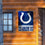 WinCraft Indianapolis Colts Two Sided House Flag - Sports Collectibles, Sports Memorabilia, Sports Fan Shop, Sports Gifts