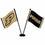 WinCraft Purdue Boilermakers Desk and Table Top Flags - Sports Collectibles, Sports Memorabilia, Sports Fan Shop, Sports Gifts