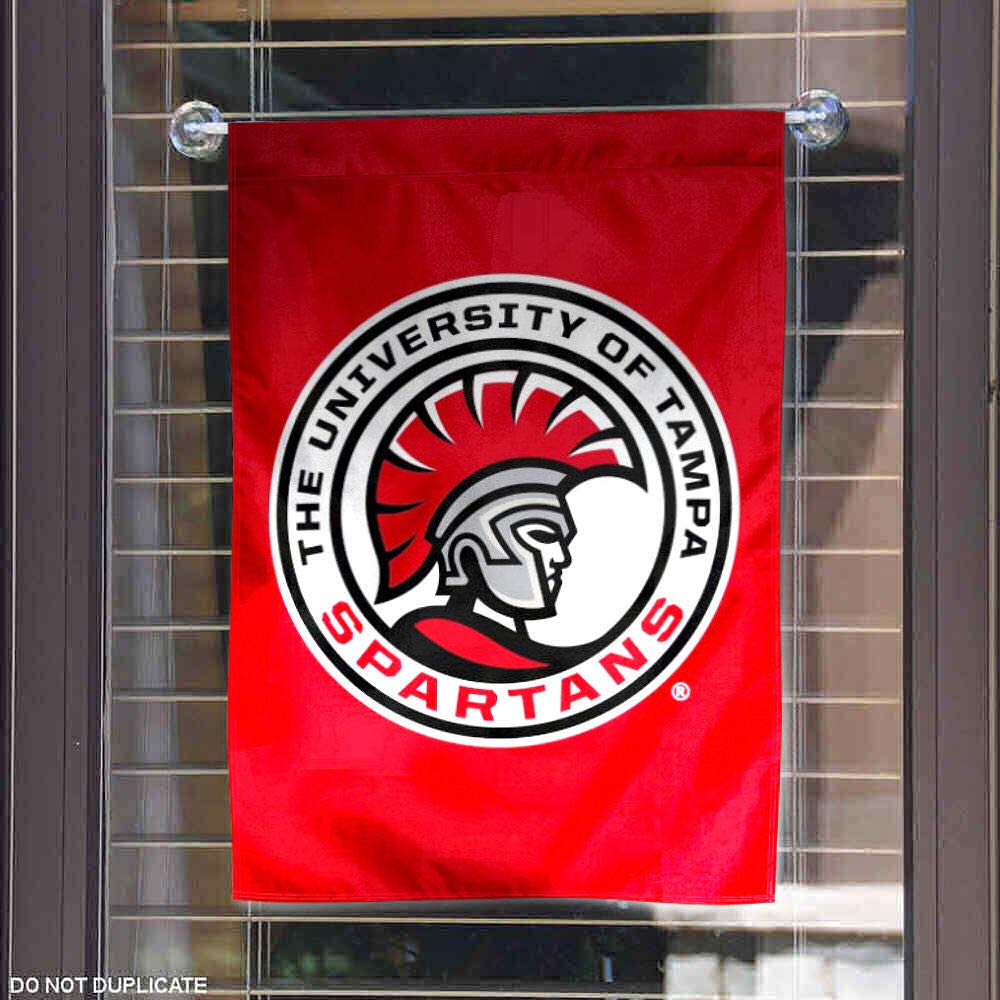 College Flags & Banners Co. Tampa Spartans Garden Banner Flag - Sports Collectibles, Sports Memorabilia, Sports Fan Shop, Sports Gifts