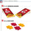 Wild Sports NFL Kansas City Chiefs 2' x 4' Regulation Size Solid Wood Cornhole Set with Direct Print HD Team Graphics - Sports Collectibles, Sports Memorabilia, Sports Fan Shop, Sports Gifts