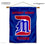Detroit Mercy Titans Double Sided House Flag and Wood Banner Pole Set - Sports Collectibles, Sports Memorabilia, Sports Fan Shop, Sports Gifts