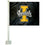 College Flags & Banners Co. Idaho Vandals Gold Car Flag - Sports Collectibles, Sports Memorabilia, Sports Fan Shop, Sports Gifts
