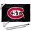 College Flags & Banners Co. St. Cloud State University Polyester Flag and Pole Bracket Mount Bundle - Sports Collectibles, Sports Memorabilia, Sports Fan Shop, Sports Gifts