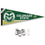 College Flags & Banners Co. Colorado State Rams Pennant Flag and Wall Tack Mount Pads - Sports Collectibles, Sports Memorabilia, Sports Fan Shop, Sports Gifts