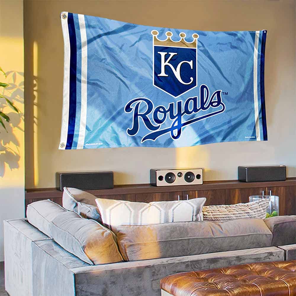 Kansas City Royals Powder Blue Banner and Tapestry Wall Tack Pads - Sports Collectibles, Sports Memorabilia, Sports Fan Shop, Sports Gifts