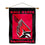 Ball State University House Flag and Wood Banner Pole Set - Sports Collectibles, Sports Memorabilia, Sports Fan Shop, Sports Gifts