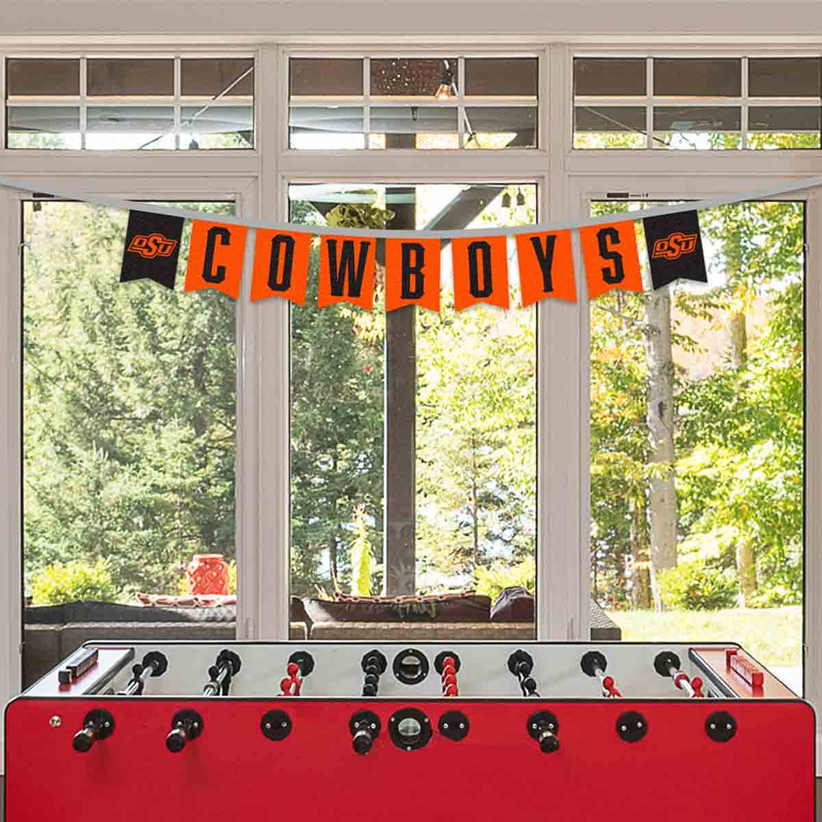 Oklahoma State Cowboys Banner String Pennant Flags - Sports Collectibles, Sports Memorabilia, Sports Fan Shop, Sports Gifts