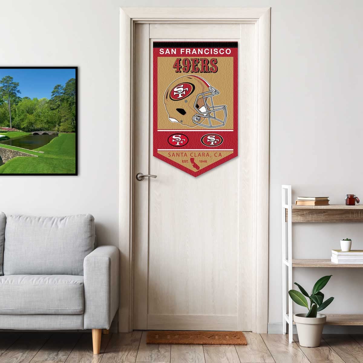 WinCraft San Francisco 49ers Heritage History Banner Pennant - Sports Collectibles, Sports Memorabilia, Sports Fan Shop, Sports Gifts