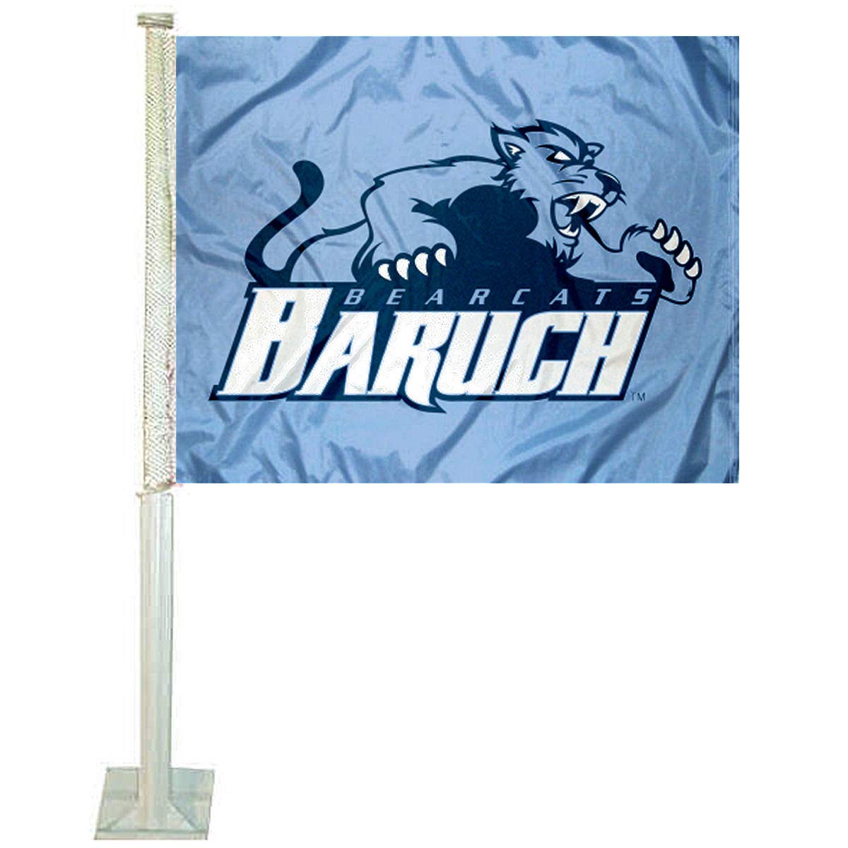Baruch College Bearcats Car Flag - Sports Collectibles, Sports Memorabilia, Sports Fan Shop, Sports Gifts