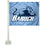 Baruch College Bearcats Car Flag - Sports Collectibles, Sports Memorabilia, Sports Fan Shop, Sports Gifts