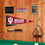 College Flags & Banners Co. Indiana Hoosiers Pennant Flag and Wall Tack Mount Pads - Sports Collectibles, Sports Memorabilia, Sports Fan Shop, Sports Gifts
