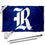 College Flags & Banners Co. Rice Owls Old English Flag and Pole Bracket Mount Bundle - Sports Collectibles, Sports Memorabilia, Sports Fan Shop, Sports Gifts