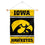 College Flags & Banners Co. Iowa Hawkeyes Window Wall Banner Hanging Flag with Suction Cup - Sports Collectibles, Sports Memorabilia, Sports Fan Shop, Sports Gifts