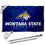 College Flags & Banners Co. Montana State Bobcats Flag with Pole and Bracket Holder University Set - Sports Collectibles, Sports Memorabilia, Sports Fan Shop, Sports Gifts