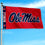 College Flags & Banners Co. Ole Miss Printed Header 3x5 Foot Banner Flag - Sports Collectibles, Sports Memorabilia, Sports Fan Shop, Sports Gifts