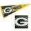 WinCraft Green Bay Packers Embroidered and Sewn Pennant - Sports Collectibles, Sports Memorabilia, Sports Fan Shop, Sports Gifts