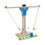 Wild Sports NFL Los Angeles Chargers Wooden Ring Swing Battle - Head-to-Head Ring Toss Hook & Ring Game for NFL Fans - Sports Collectibles, Sports Memorabilia, Sports Fan Shop, Sports Gifts