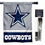 WinCraft Cowboys Banner House Flag and 5 Foot Flagpole Set - Sports Collectibles, Sports Memorabilia, Sports Fan Shop, Sports Gifts