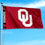 College Flags & Banners Co. Oklahoma Sooners Printed Header 3x5 Foot Banner Flag - Sports Collectibles, Sports Memorabilia, Sports Fan Shop, Sports Gifts