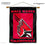 Ball State University House Flag and Wood Banner Pole Set - Sports Collectibles, Sports Memorabilia, Sports Fan Shop, Sports Gifts
