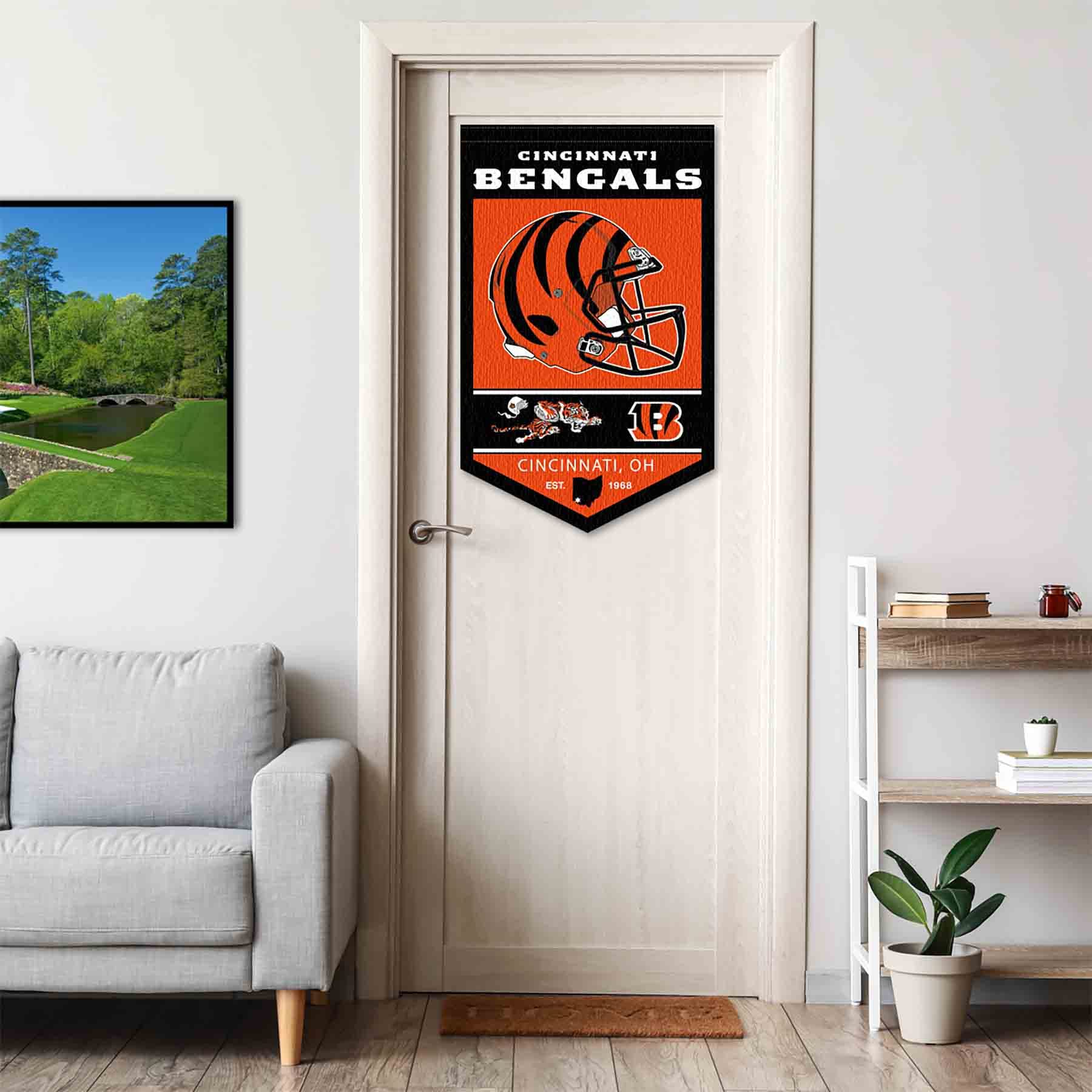 Cincinnati Bengals Heritage History Banner Pennant - Sports Collectibles, Sports Memorabilia, Sports Fan Shop, Sports Gifts