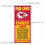 WinCraft Kansas City Chiefs Man Cave Fan Banner Wall Door Scroll - Sports Collectibles, Sports Memorabilia, Sports Fan Shop, Sports Gifts