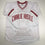 Autographed/Signed Pete Rose 4256 Cincinnati White Stat Baseball Jersey JSA COA