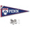 College Flags & Banners Co. Penn Quakers Pennant Flag and Wall Tack Mount Pads - Sports Collectibles, Sports Memorabilia, Sports Fan Shop, Sports Gifts