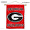 University of Georgia House Flag and Wood Banner Pole Set - Sports Collectibles, Sports Memorabilia, Sports Fan Shop, Sports Gifts