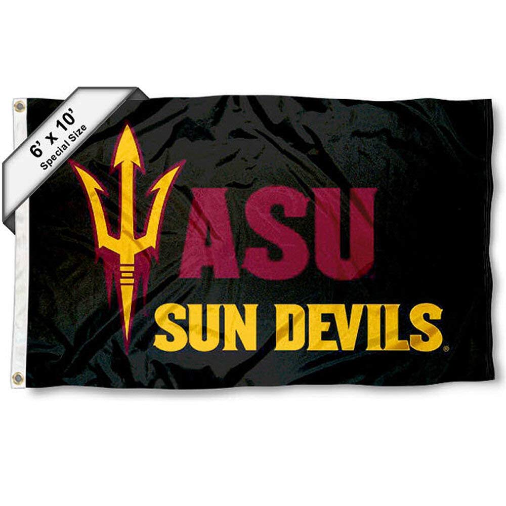 College Flags & Banners Co. Arizona State Sun Devils 6x10 Feet Flag - Sports Collectibles, Sports Memorabilia, Sports Fan Shop, Sports Gifts