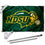 College Flags & Banners Co. North Dakota State Bison Flag with Pole and Bracket Holder University Set - Sports Collectibles, Sports Memorabilia, Sports Fan Shop, Sports Gifts