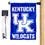 Kentucky UK Wildcats Wordmark Garden Flag and Mailbox Post Pole Mount Holder Set - Sports Collectibles, Sports Memorabilia, Sports Fan Shop, Sports Gifts
