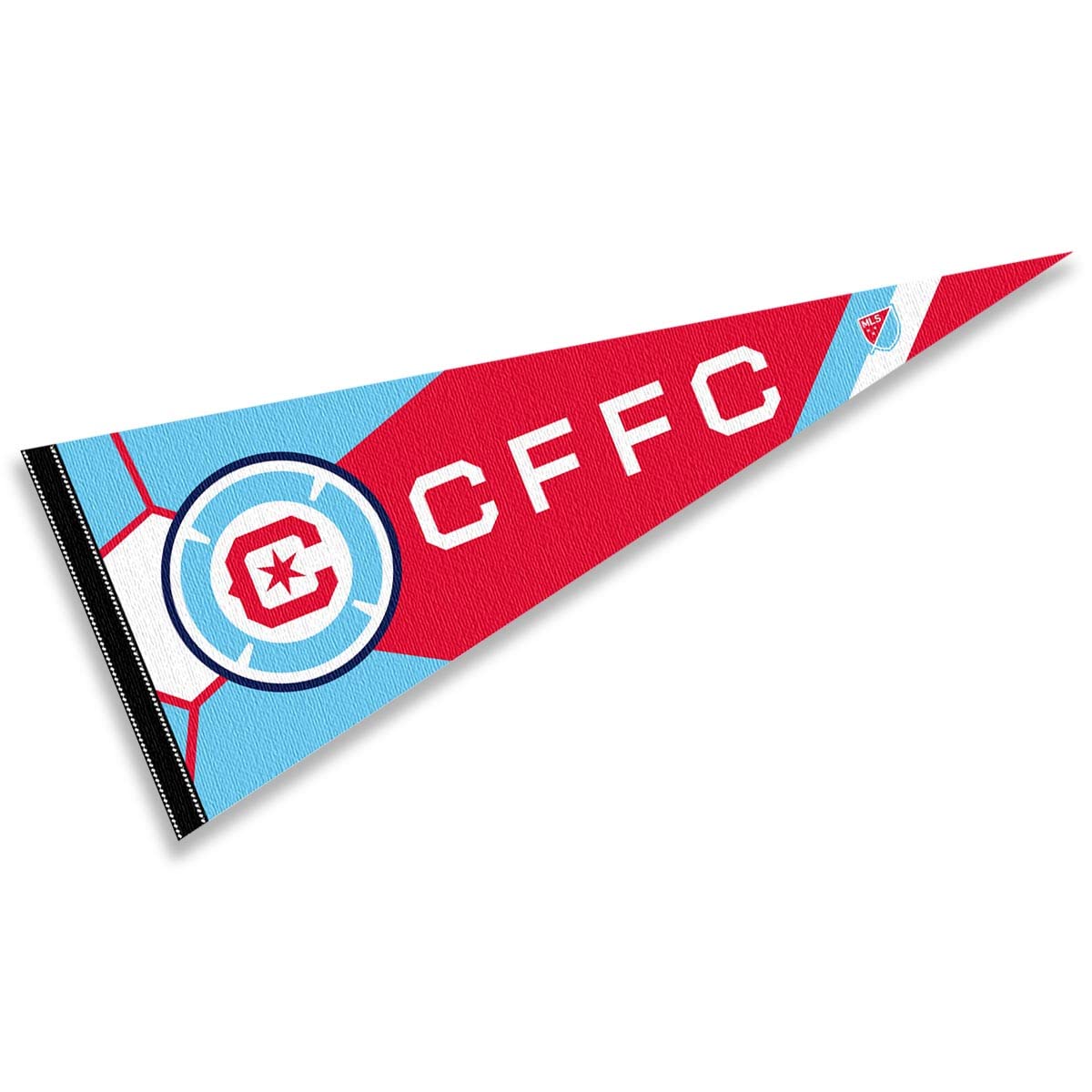 WinCraft Chicago Fire Pennant Flag Banner - Sports Collectibles, Sports Memorabilia, Sports Fan Shop, Sports Gifts
