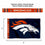 WinCraft Denver Broncos Printed Header 3x5 Foot Banner Flag - Sports Collectibles, Sports Memorabilia, Sports Fan Shop, Sports Gifts