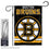 WinCraft Boston Bruins Garden Flag and Pole Stand Mount Holder - Sports Collectibles, Sports Memorabilia, Sports Fan Shop, Sports Gifts