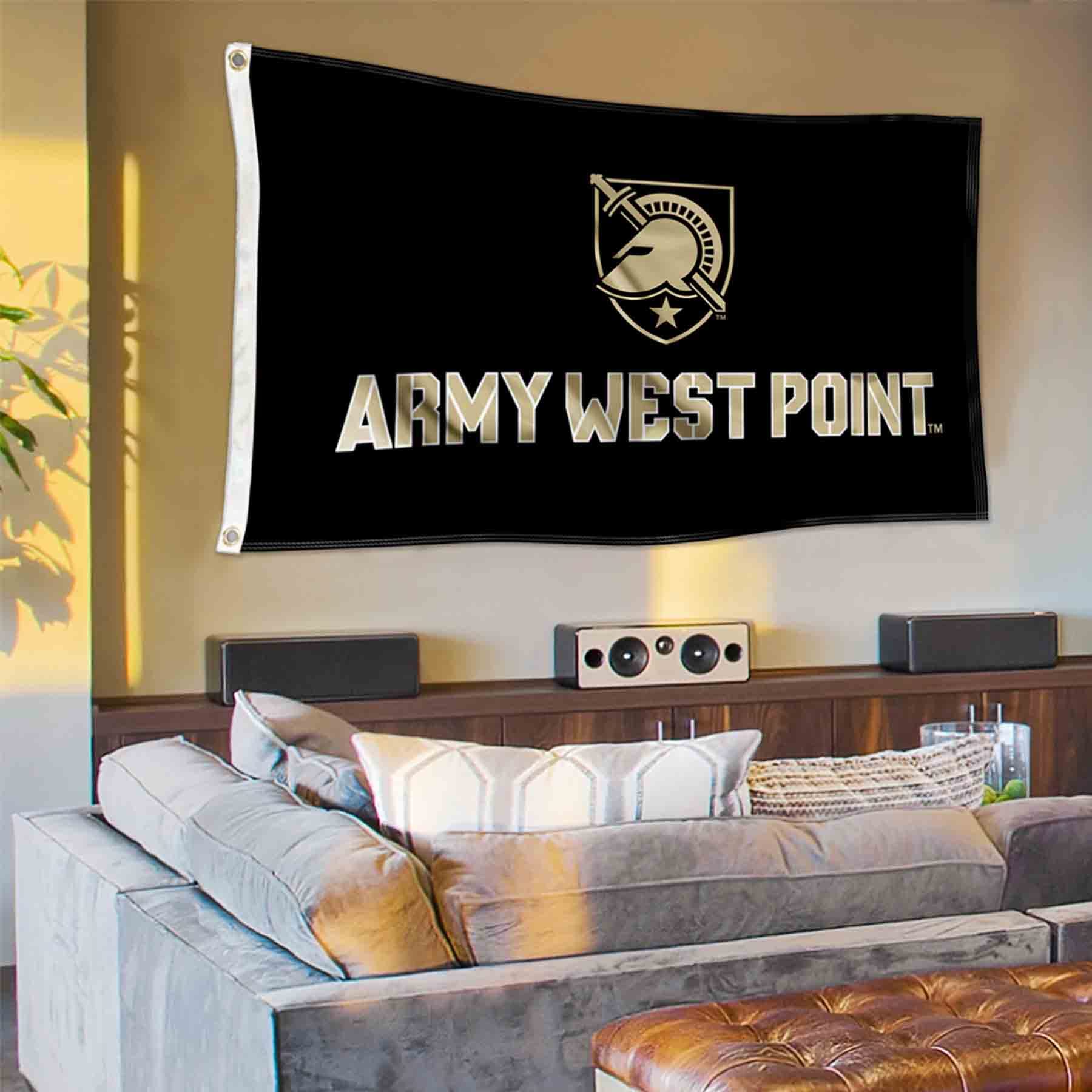 Army Black Knights Athena Shield College Flag - Sports Collectibles, Sports Memorabilia, Sports Fan Shop, Sports Gifts