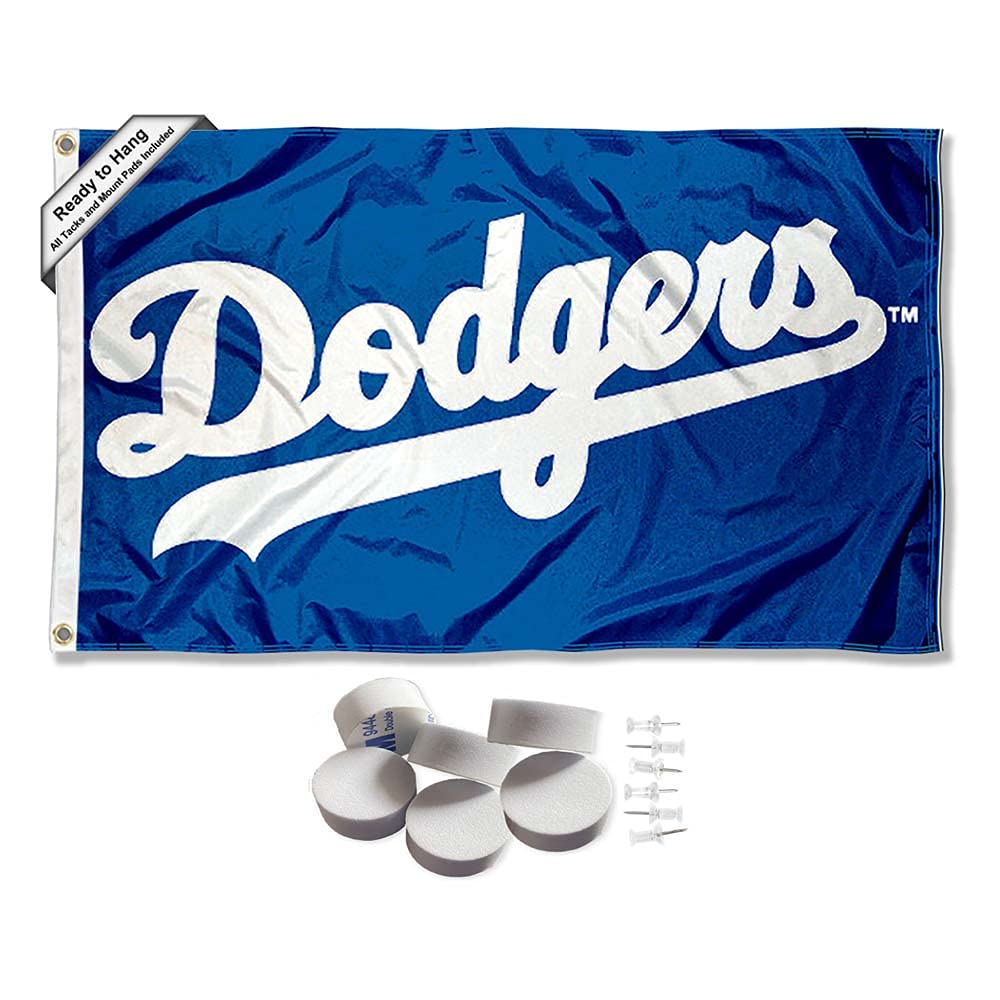 Los Angeles Dodgers Banner and Tapestry Wall Tack Pads - Sports Collectibles, Sports Memorabilia, Sports Fan Shop, Sports Gifts