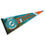 WinCraft Miami Dolphins 2 Time Bowl Champions Pennant Banner Flag - Sports Collectibles, Sports Memorabilia, Sports Fan Shop, Sports Gifts