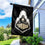 College Flags & Banners Co. Purdue Boilermakers Banner Flag with Flag Pole Set - Sports Collectibles, Sports Memorabilia, Sports Fan Shop, Sports Gifts