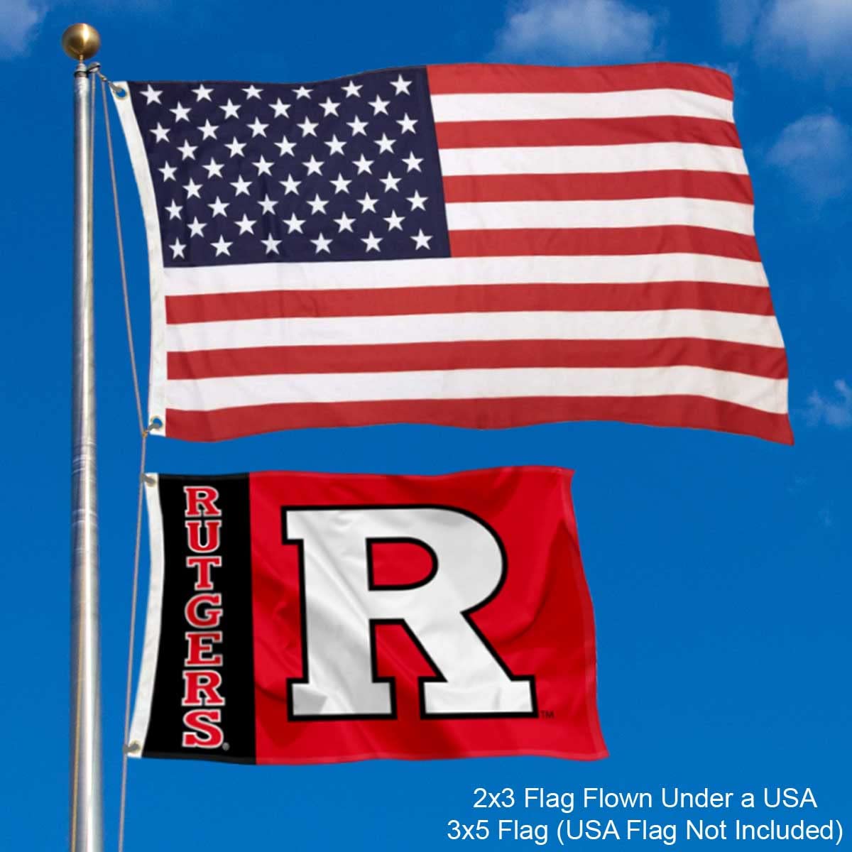 College Flags & Banners Co. Knights Small 2x3 Foot Flag - Sports Collectibles, Sports Memorabilia, Sports Fan Shop, Sports Gifts