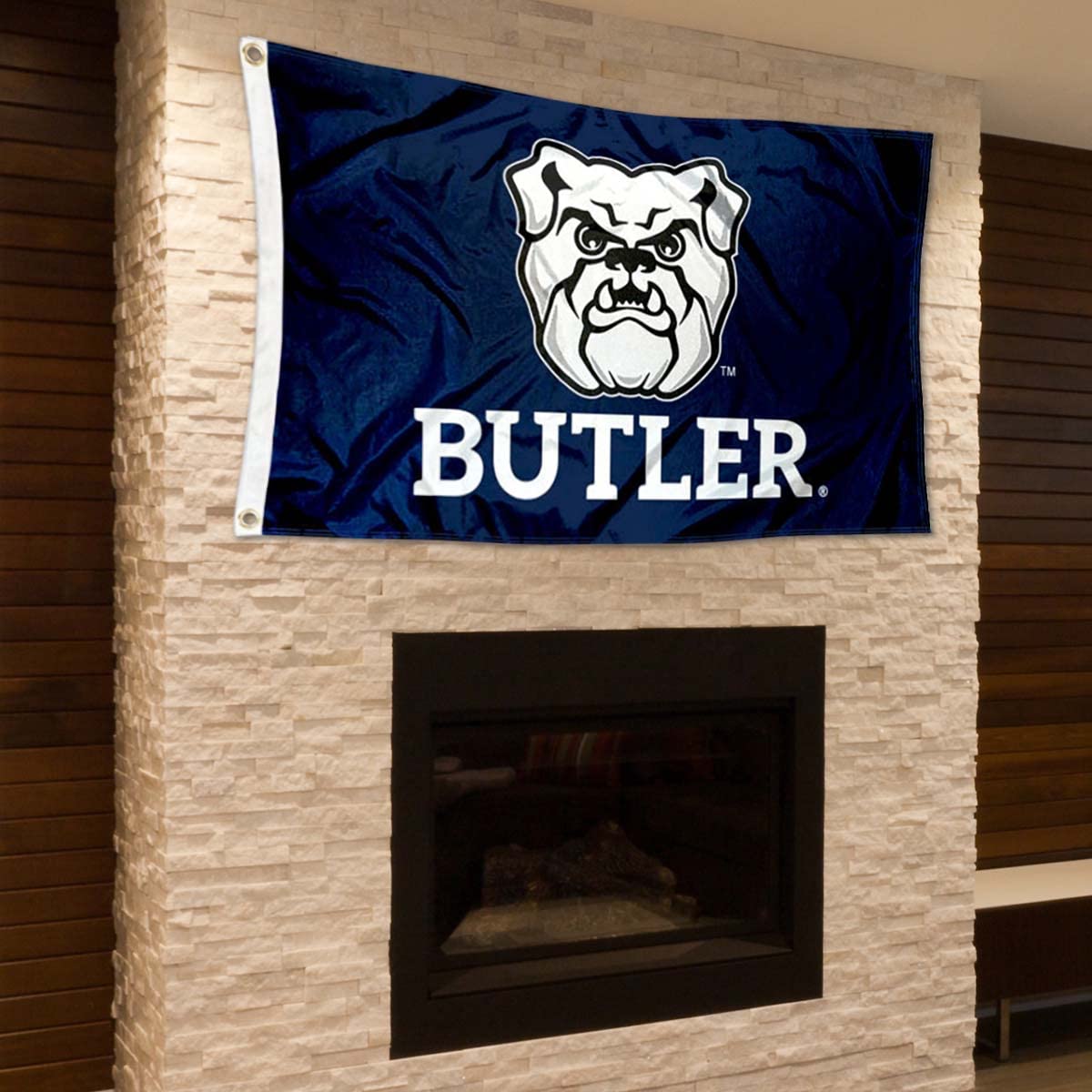 Butler Bulldogs Small 2'x3' Flag and USA 3x5 Flag Set - Sports Collectibles, Sports Memorabilia, Sports Fan Shop, Sports Gifts