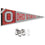 College Flags & Banners Co. Ohio State Buckeyes Retro Throwback Vintage Pennant Flag and Wall Tack Mount Pads - Sports Collectibles, Sports Memorabilia, Sports Fan Shop, Sports Gifts