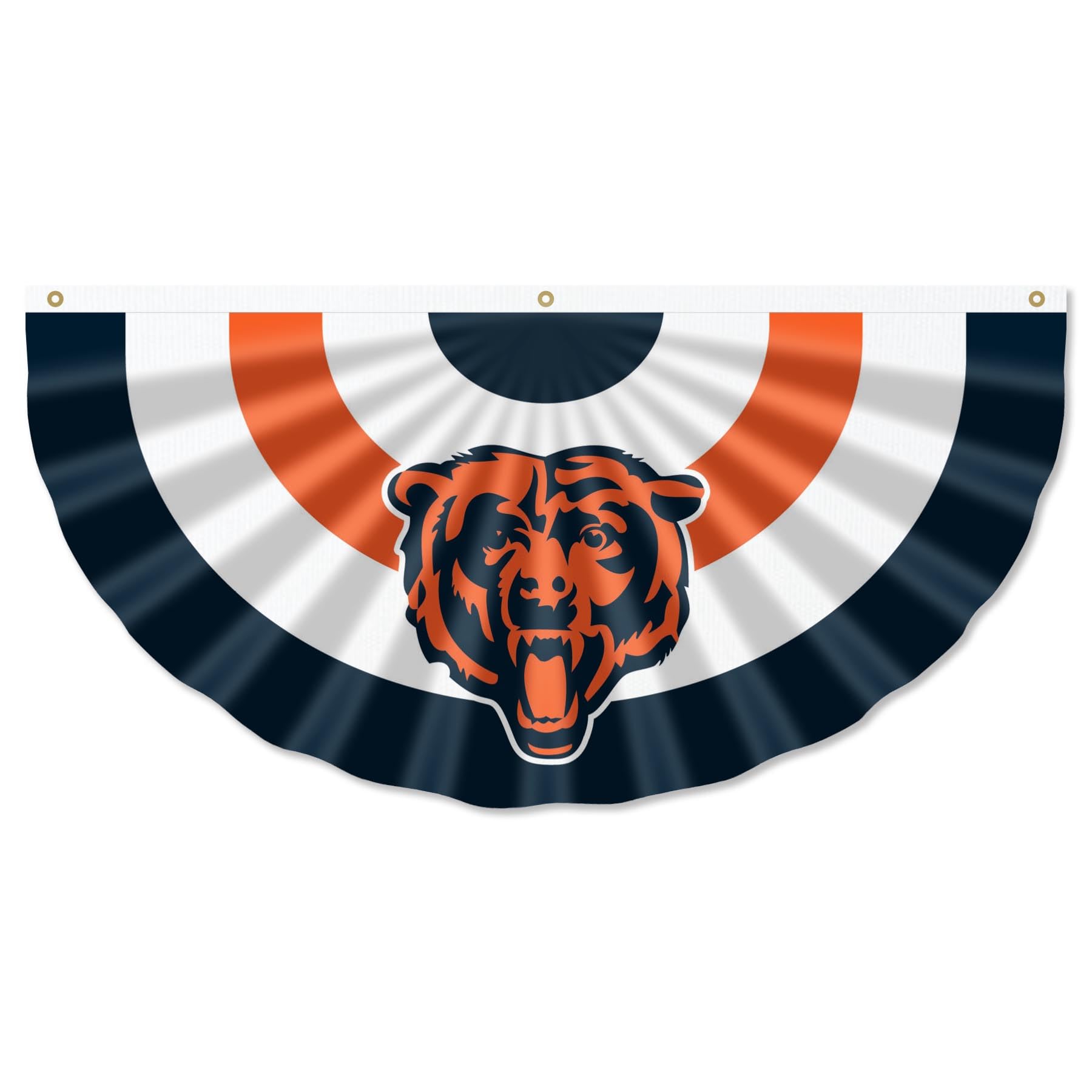 WinCraft Chicago Bears Bunting Pleated Fan Banners - Sports Collectibles, Sports Memorabilia, Sports Fan Shop, Sports Gifts