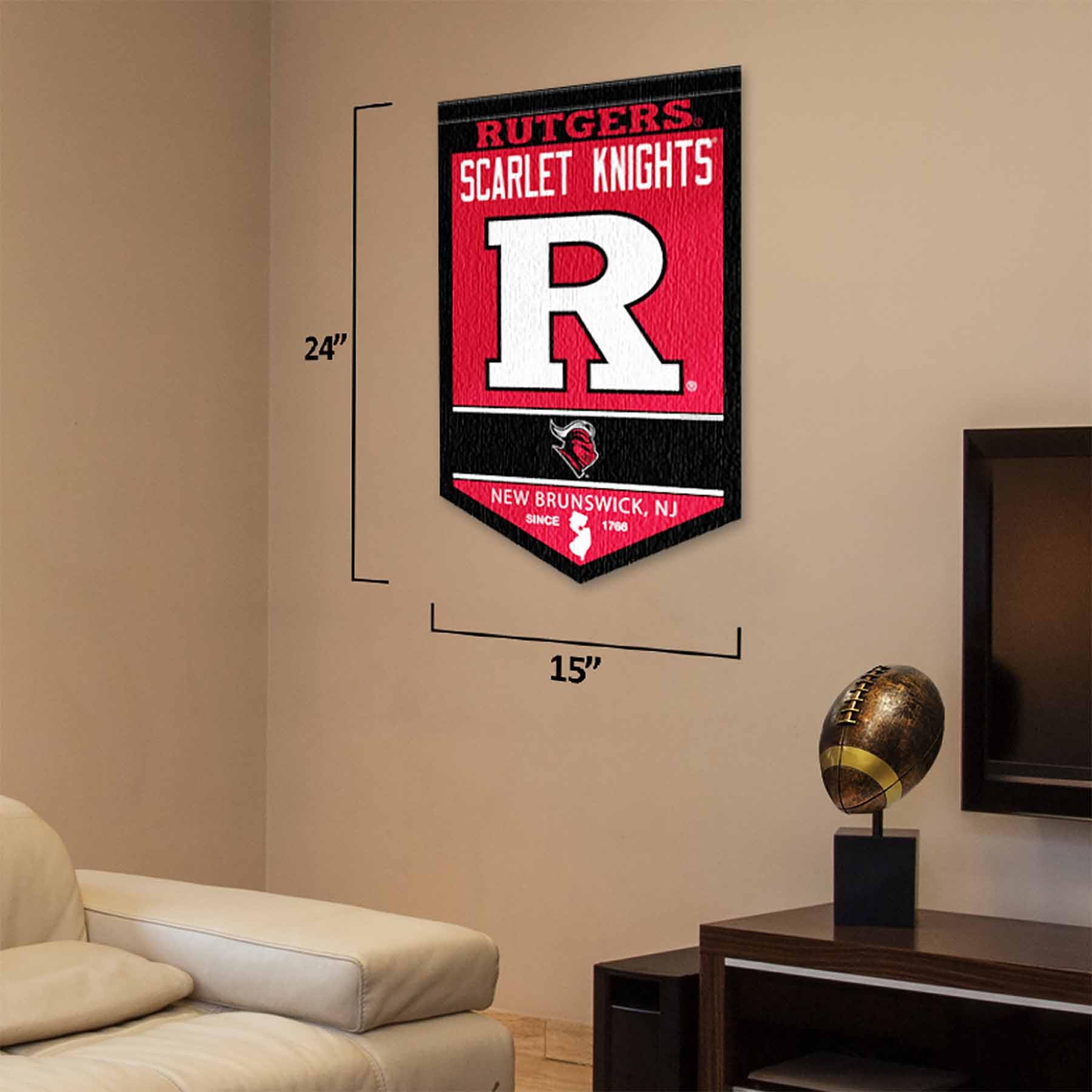 College Flags & Banners Co. Knights Heritage History Banner Pennant - Sports Collectibles, Sports Memorabilia, Sports Fan Shop, Sports Gifts