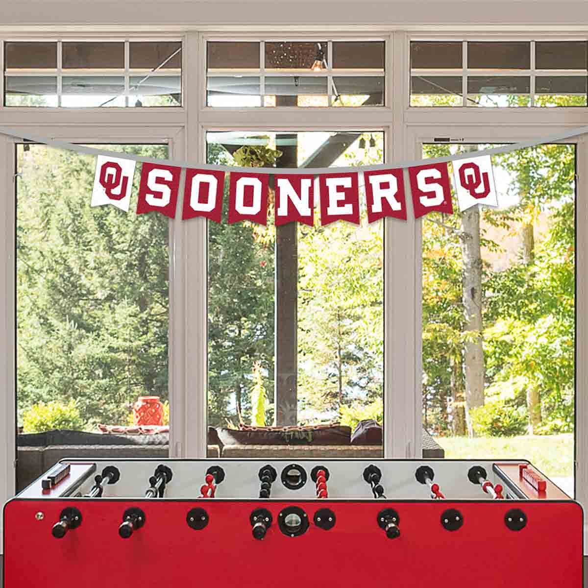 Oklahoma Sooners Banner String Pennant Flags - Sports Collectibles, Sports Memorabilia, Sports Fan Shop, Sports Gifts