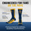 For Bare Feet NBA DENVER NUGGETS MVP Crew Sock Team Color Large - Sports Gifts, Sports Memorabilia, Sports Collectibles, Fan Shop