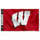 College Flags & Banners Co. Wisconsin Badgers Printed Header 3x5 Foot Banner Flag - Sports Collectibles, Sports Memorabilia, Sports Fan Shop, Sports Gifts