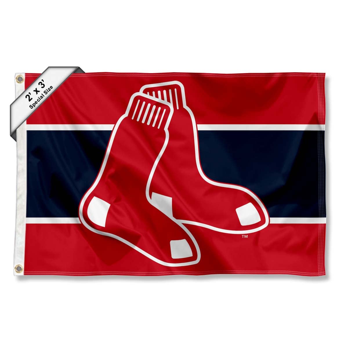 WinCraft Boston Red Sox 2x3 Foot Small Flag - Sports Collectibles, Sports Memorabilia, Sports Fan Shop, Sports Gifts