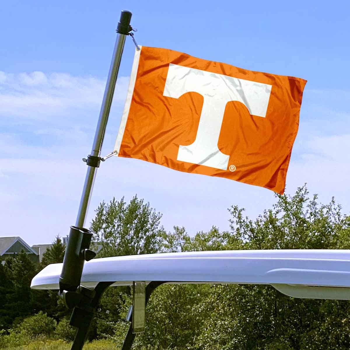 College Flags & Banners Co. Tennessee Golf Cart and Boat Flag - Sports Collectibles, Sports Memorabilia, Sports Fan Shop, Sports Gifts