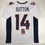 Autographed/Signed Courtland Sutton Denver White Football Jersey JSA COA